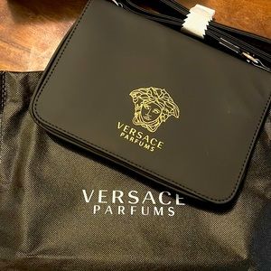 Black Versace Crossbody Bag